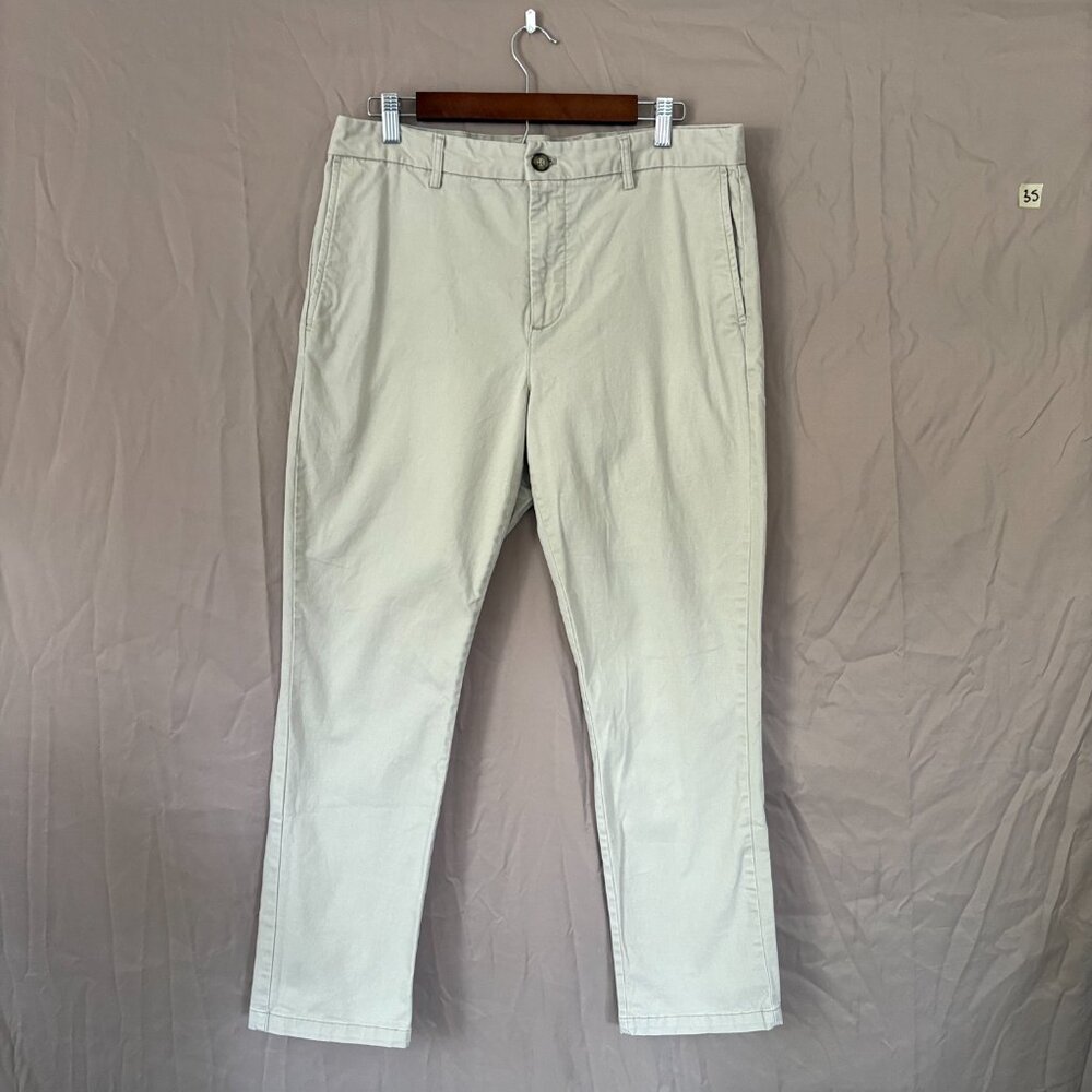Old Navy Men's Slim Rotation Chino Pants Khaki 34X40 Work Office